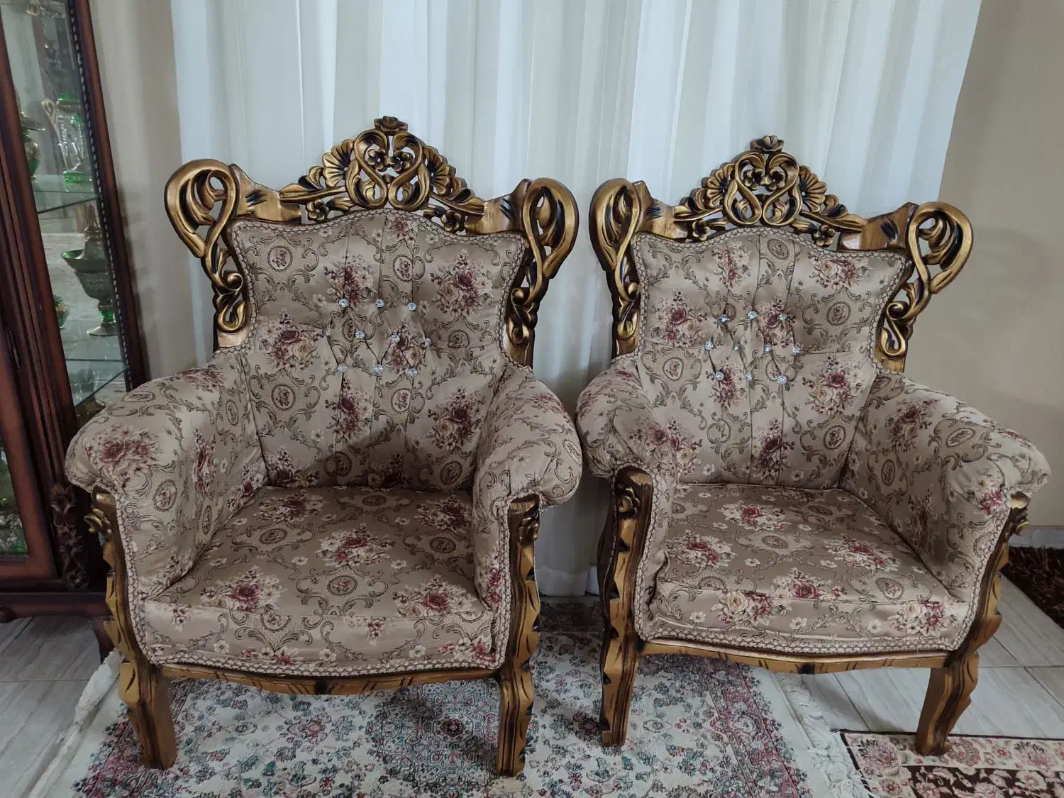 مبل استیلهه نه نفره|مبلمان خانگی و میز عسلی|آبیک, |دیوار