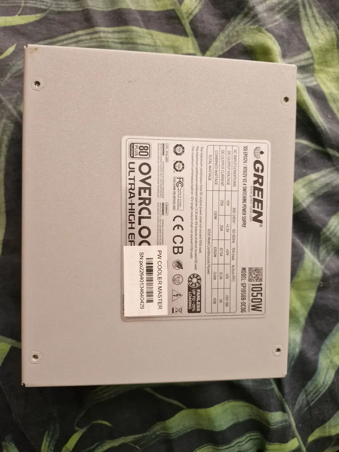 پاور ۱۰۵۰ وات گرین|قطعات و لوازم جانبی رایانه|تهران, فردوس|دیوار