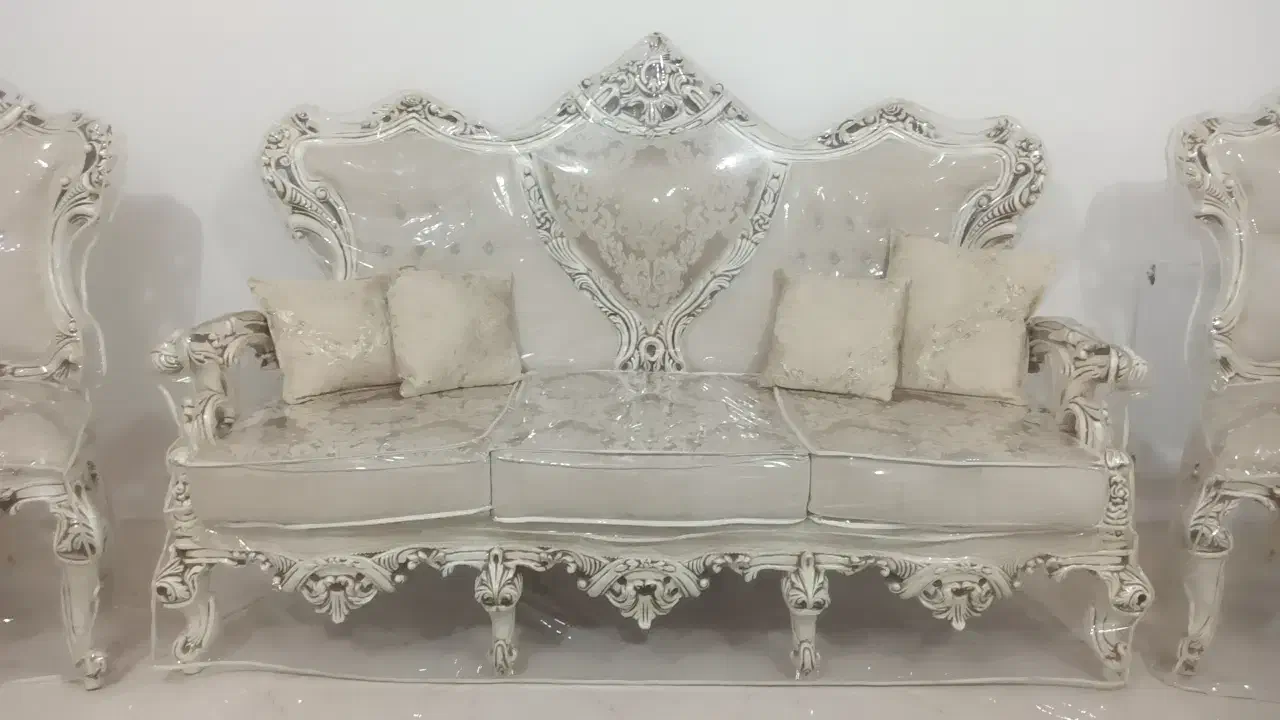 مبلمان کلاسیک 9نفره|مبلمان خانگی و میز عسلی|خرم‌آباد, |دیوار