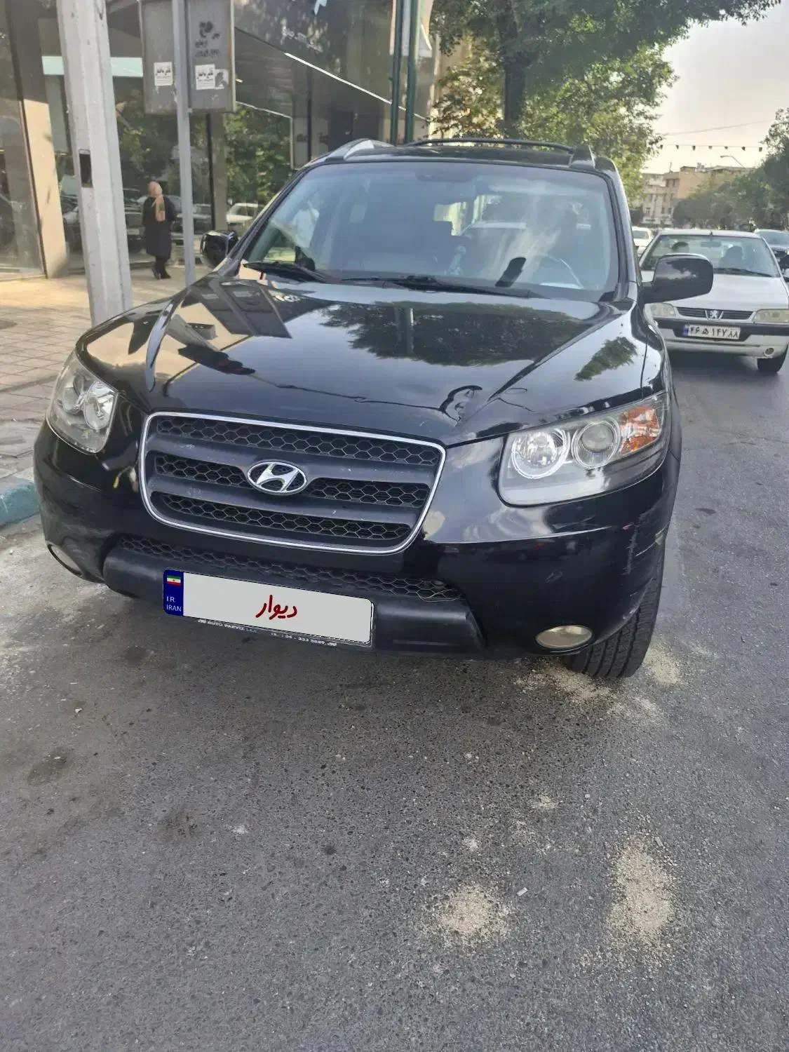 سانتافه ۲۰۰۸ مشکی ix45 2700|خودرو سواری و وانت|تهران, قلهک|دیوار