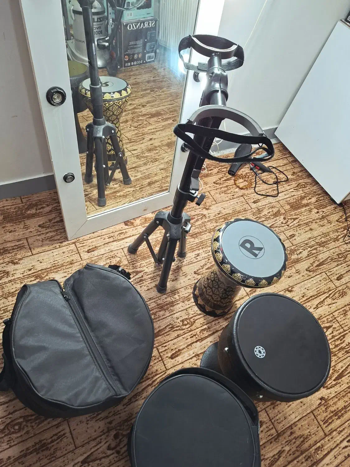 فروش ضرب و تمپو بسیار تمیز پایه نو|درام و پرکاشن|نجف‌آباد, شهرک صنعتی نجف آباد|دیوار