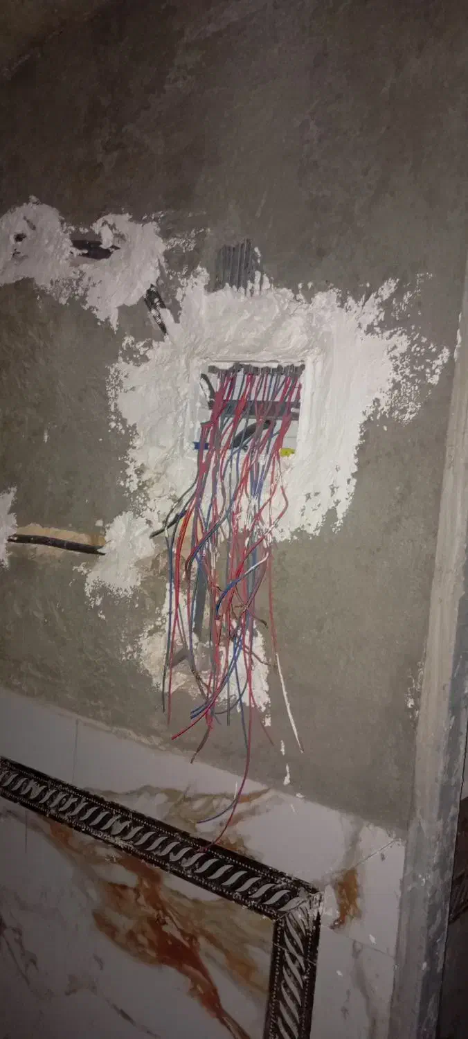 سیم کشی و لوله کشی ساختمان|خدمات پیشه و مهارت|سراوان, |دیوار