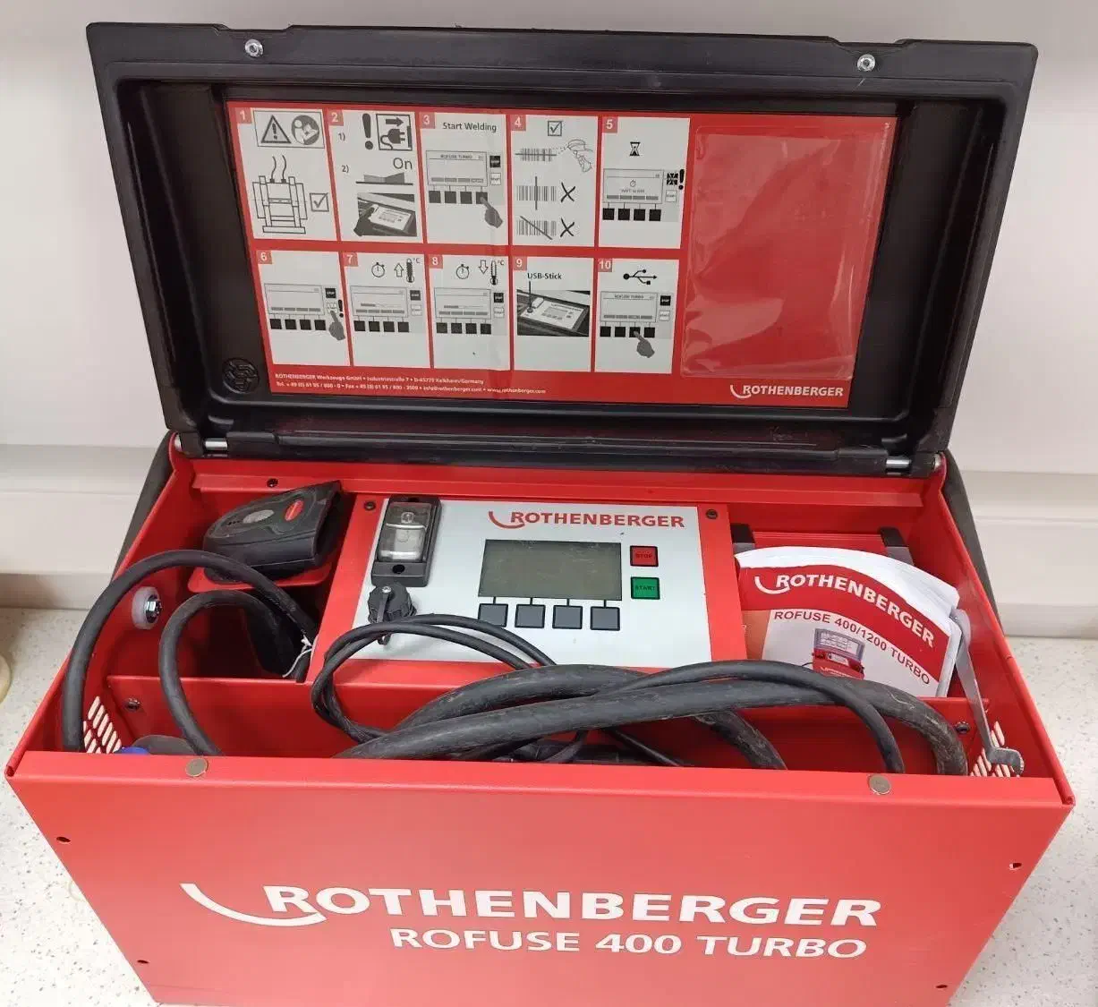 ابزار جوش پلی اتیلن(الکتروفیوژن)|ابزارآلات|فشاپویه, |دیوار