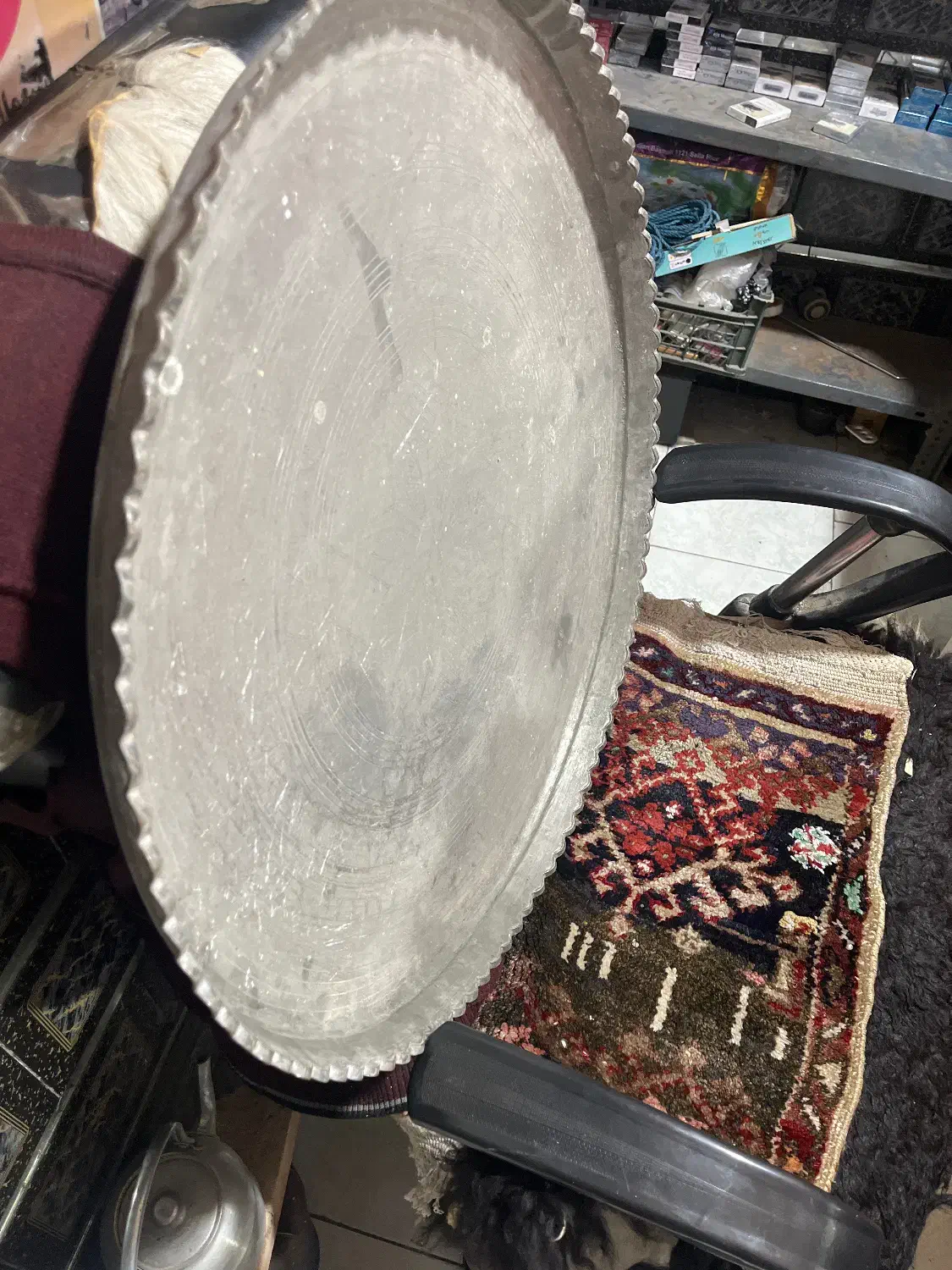 مجمه طرح دار|کلکسیون اشیاء عتیقه|ابهر, |دیوار