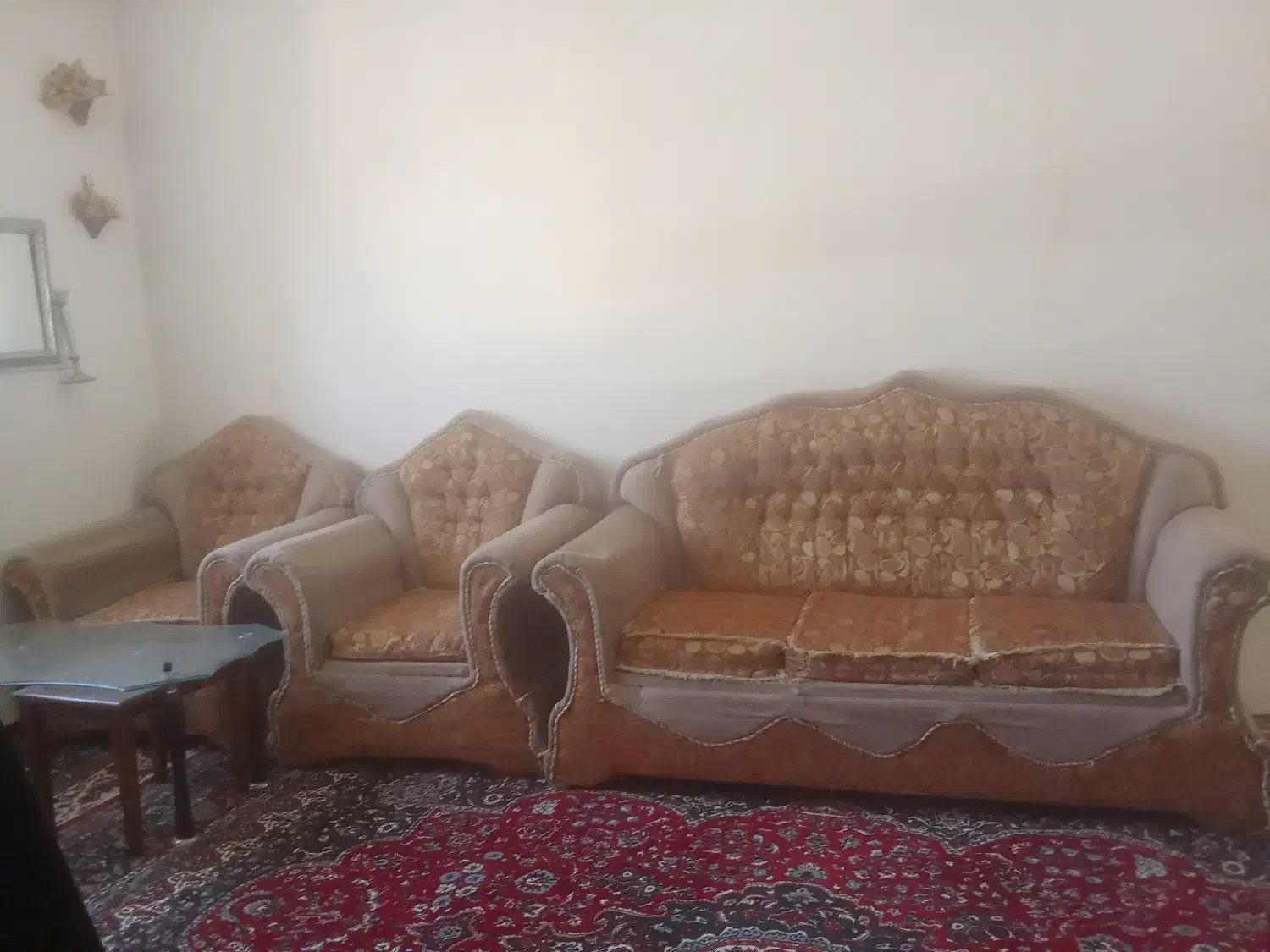 مبل راحتی|مبلمان خانگی و میز عسلی|ایوان, |دیوار