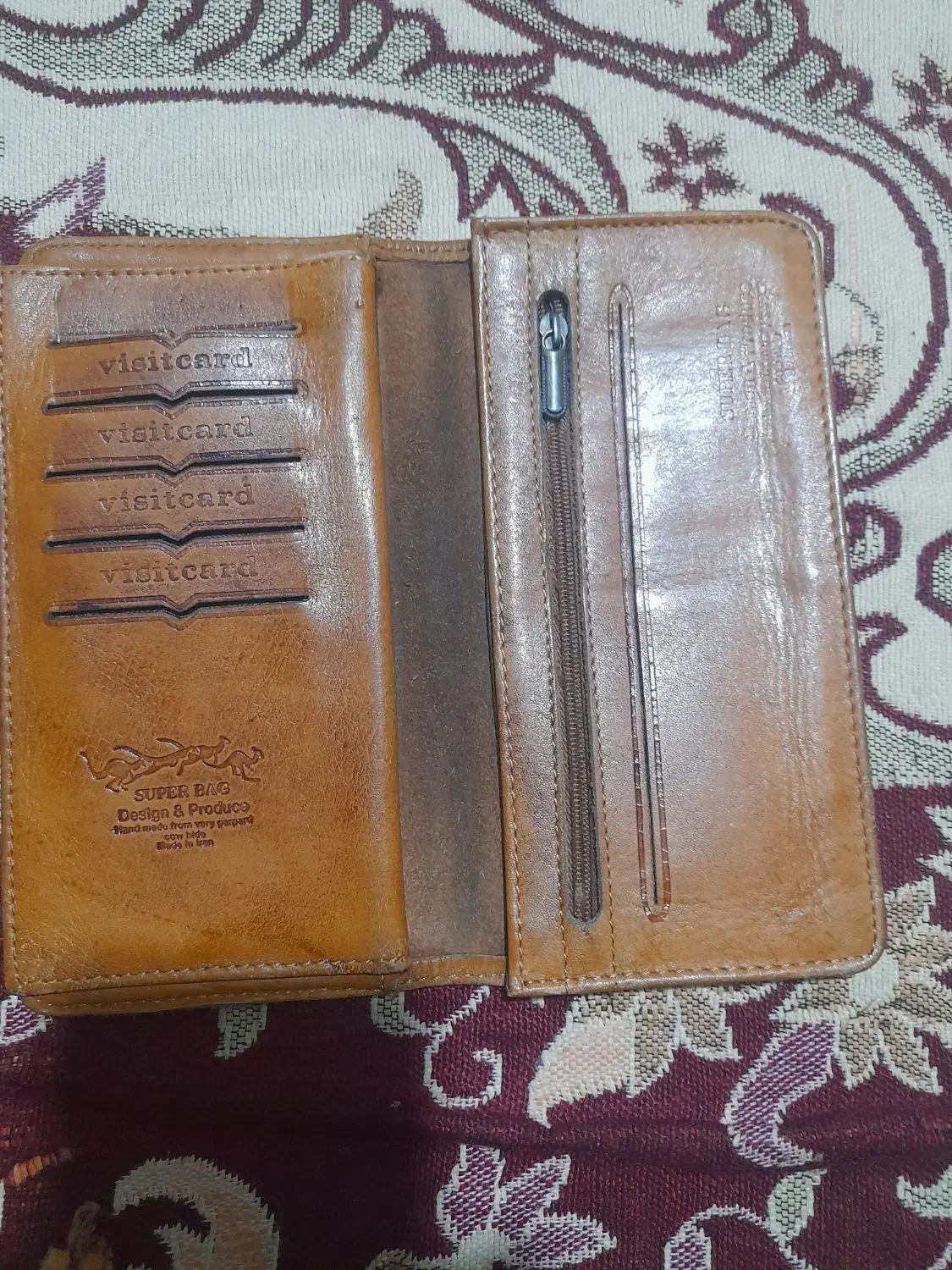 کیف پول چرم|کیف، کفش، کمربند|رشت, هلال احمر|دیوار