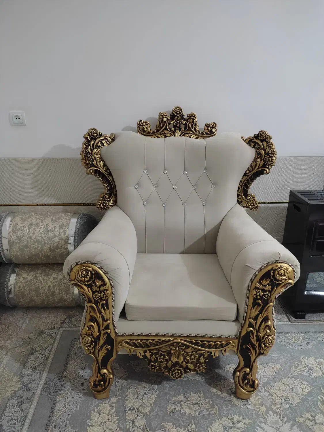 مبل سلطنتی|مبلمان خانگی و میز عسلی|بیضا, |دیوار