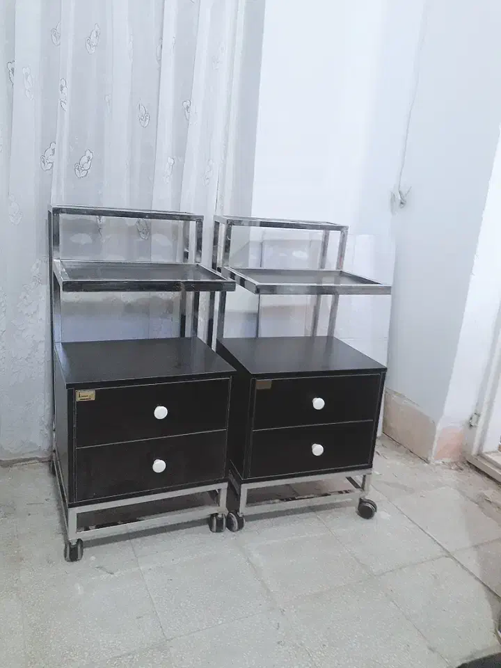 ترولی شینیون میکاپ بدنه فلز آبکاری نقره ای نونو|آرایشگاه و سالن‌های زیبایی|سبزوار, امام خمینی (ناوی)|دیوار