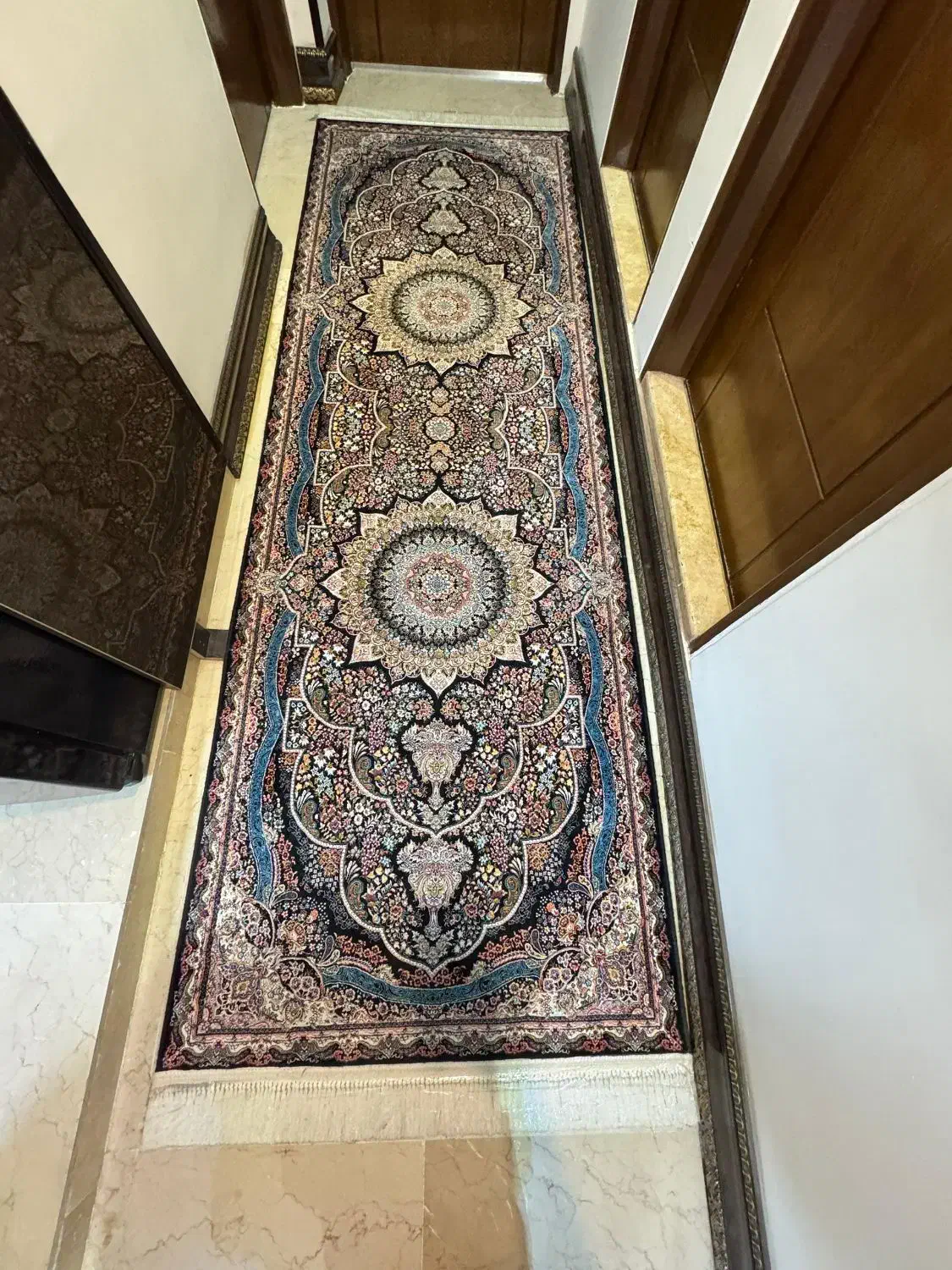 فرش|فرش|رودهن, |دیوار