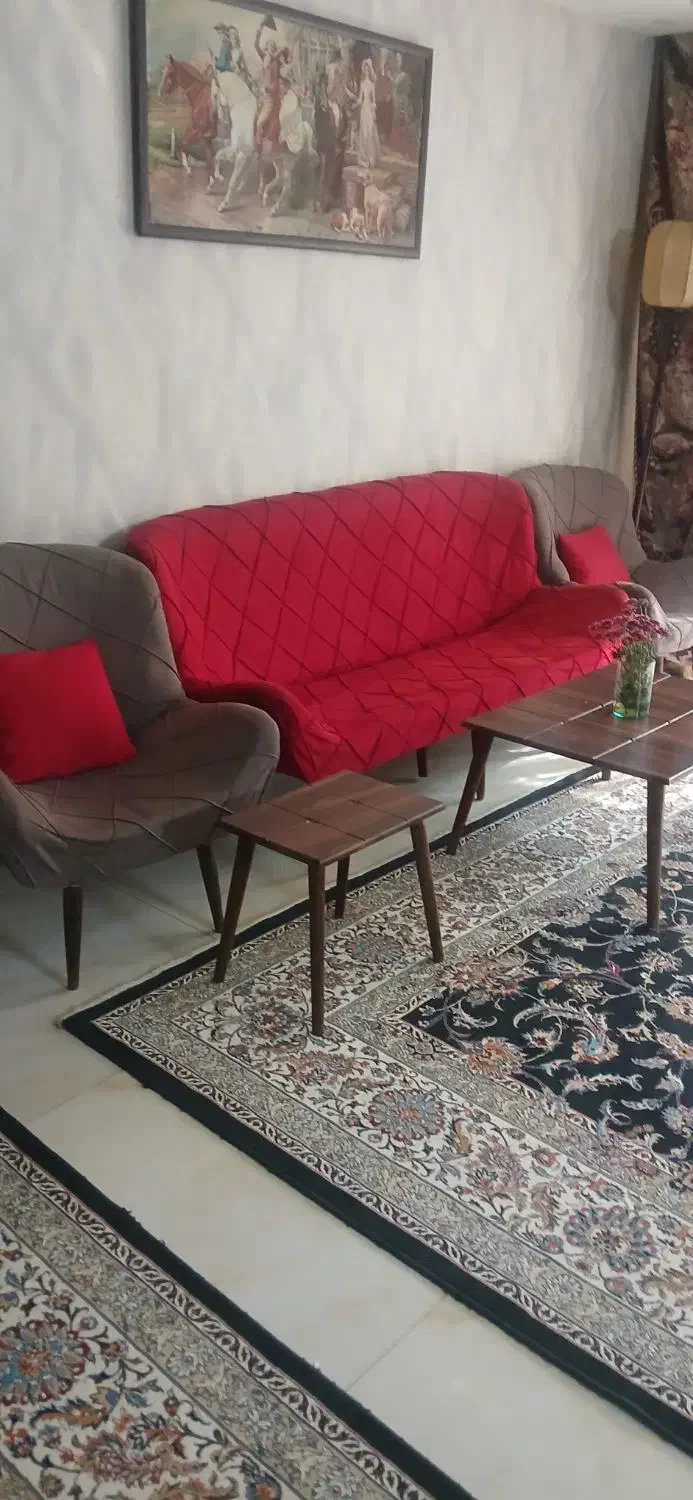 مبل استیل یک دست راحتی یک دست|مبلمان خانگی و میز عسلی|اصفهان, شهرک کاوه|دیوار