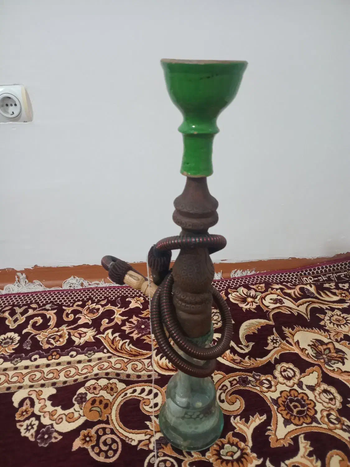 قلیان چوبی رستم اوغلو|کلکسیون و سرگرمی|خوی, |دیوار