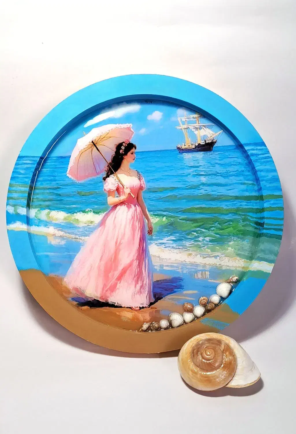 سینی چوبی کف رزین|ظروف سرو و پذیرایی|تهران, مشیریه|دیوار