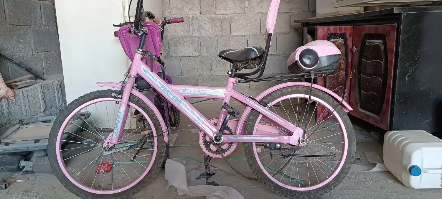دوچرخه 20 دخترونه|دوچرخه، اسکیت، اسکوتر|اهرم, |دیوار