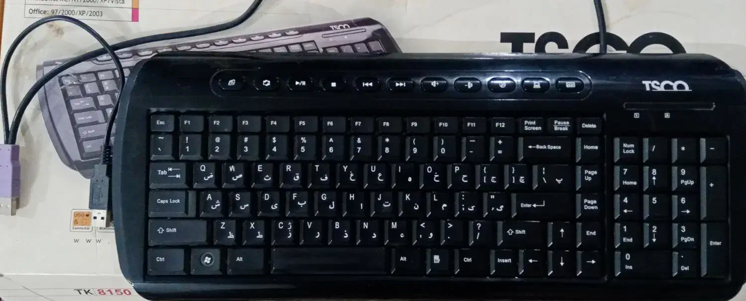 کیبورد کامپیوتر|قطعات و لوازم جانبی رایانه|قوچان, |دیوار