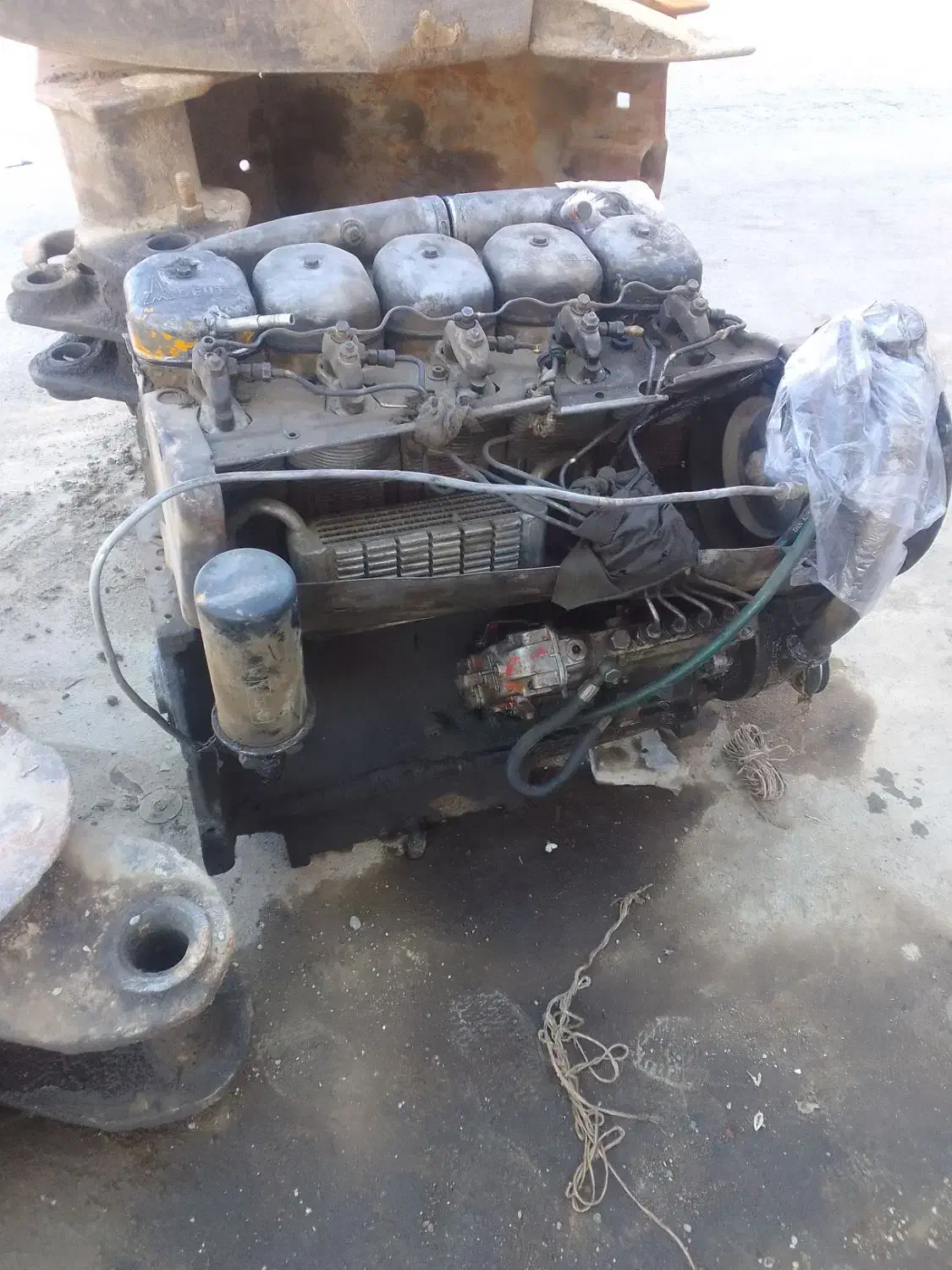 موتور دویتس هواخنک ۵سیلندر پوکلن|خودرو سنگین|سلماس, |دیوار