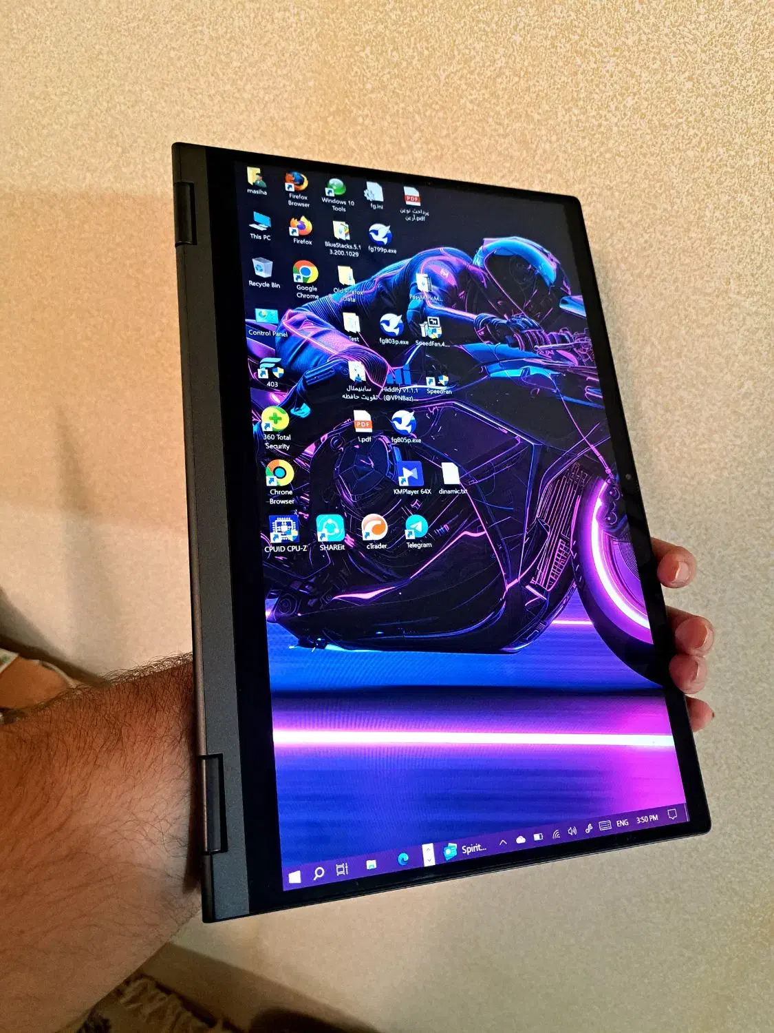 لپتاپlenovo flex5 x360|رایانه همراه|مراغه, |دیوار