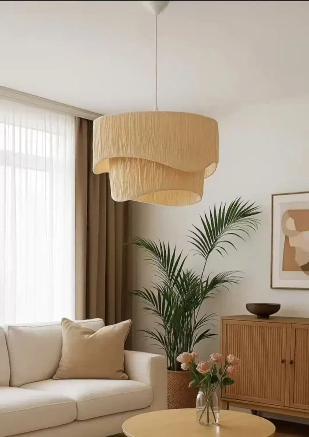 لوستر رافیا|لوستر و چراغ آویز|اهواز, فرهنگ شهر|دیوار