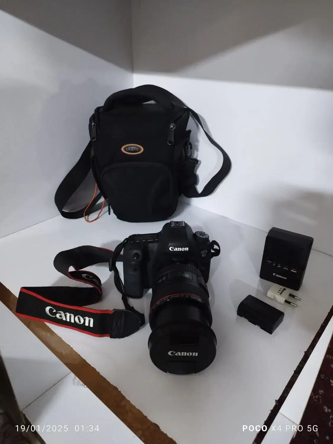 دوربین d6کنون|دوربین عکاسی و فیلم‌برداری|مشهد, کوی ولیعصر|دیوار