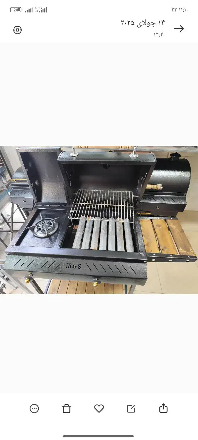 باربیکیو ایران گاز در تمام ابعاد|اجاق گاز و لوازم برقی پختوپز|قم, تکیه آقا سید حسنی|دیوار