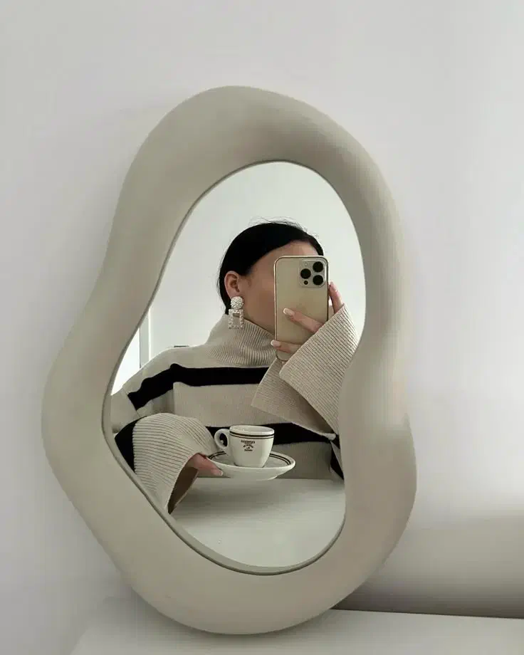 آینه دکوراتیو پینترسی|آینه|قم, حنیف نژاد|دیوار