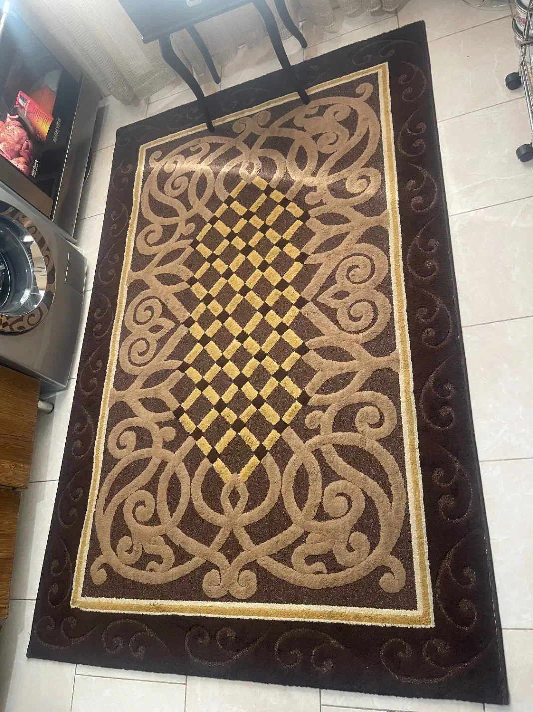 فرش با طراحی زیبا وشیک|فرش|قزوین, |دیوار