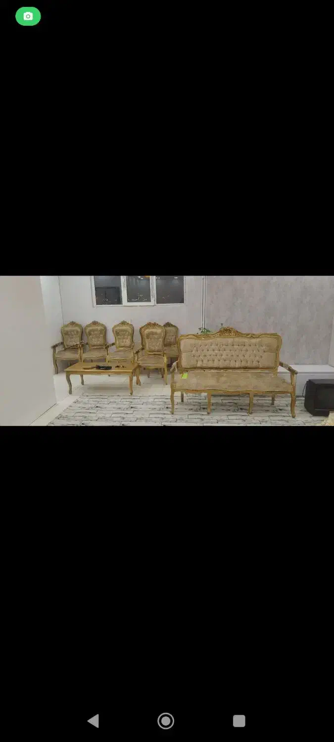 مبل 9نفره قیمت مناسب|مبلمان خانگی و میز عسلی|فولادشهر, مسکن مهر فولادشهر|دیوار