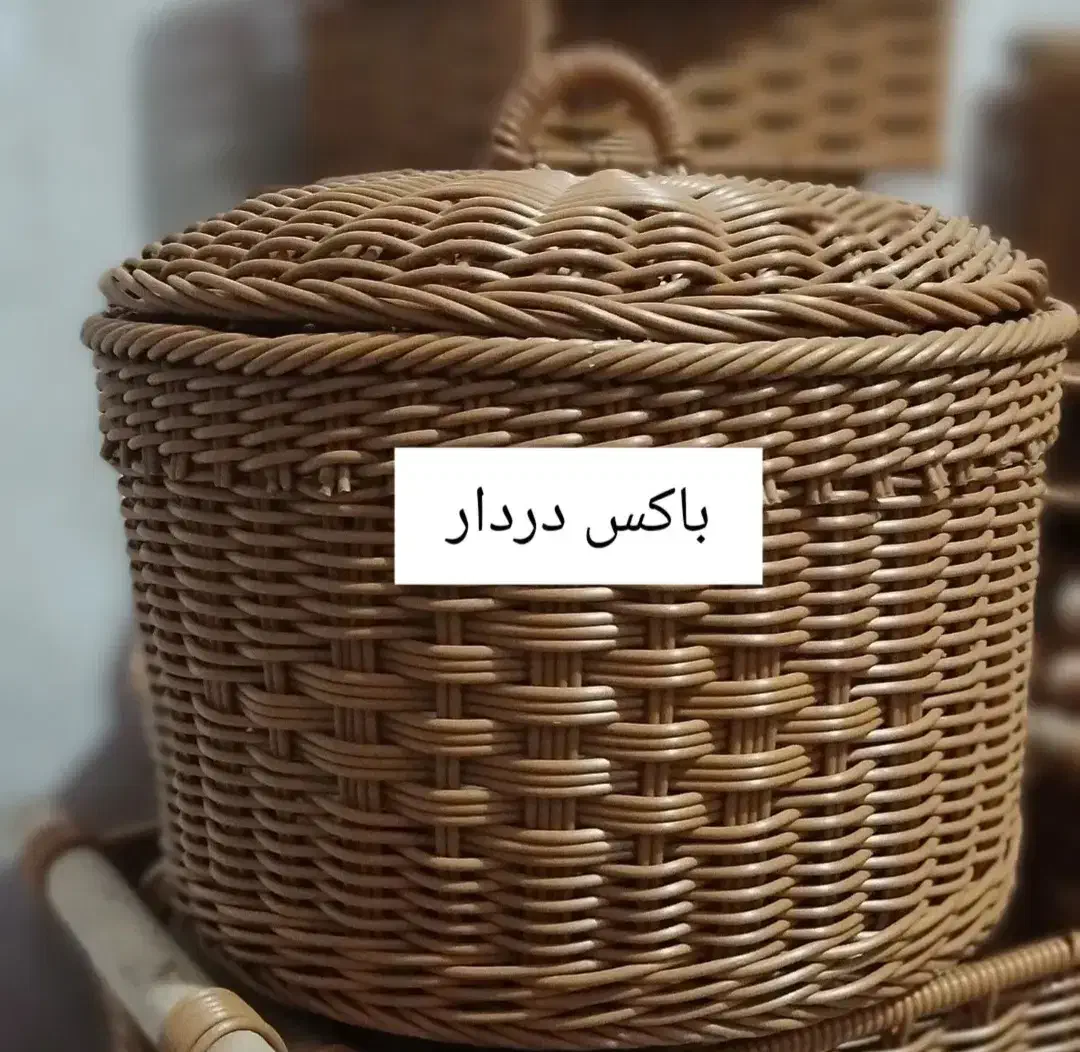 انواع سبد حصیری پلاستیکی|صنایع دستی و سایر لوازم تزئینی|فرمهین, |دیوار