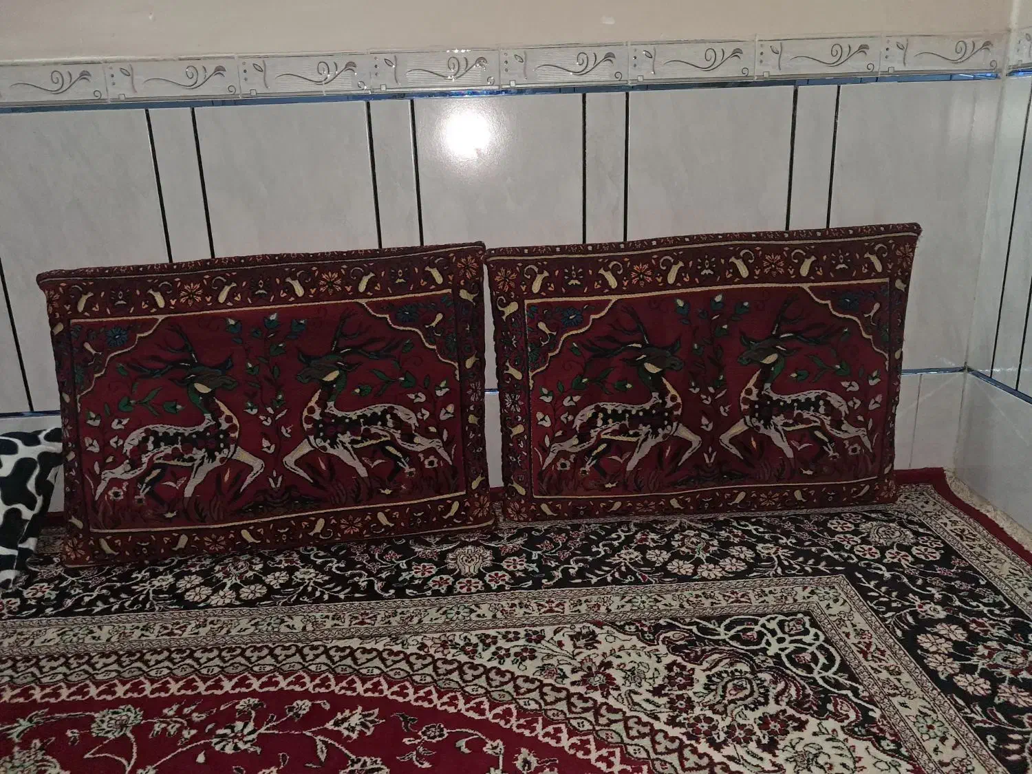 پشتی سنتی یک جفت|پشتی|دزفول, |دیوار