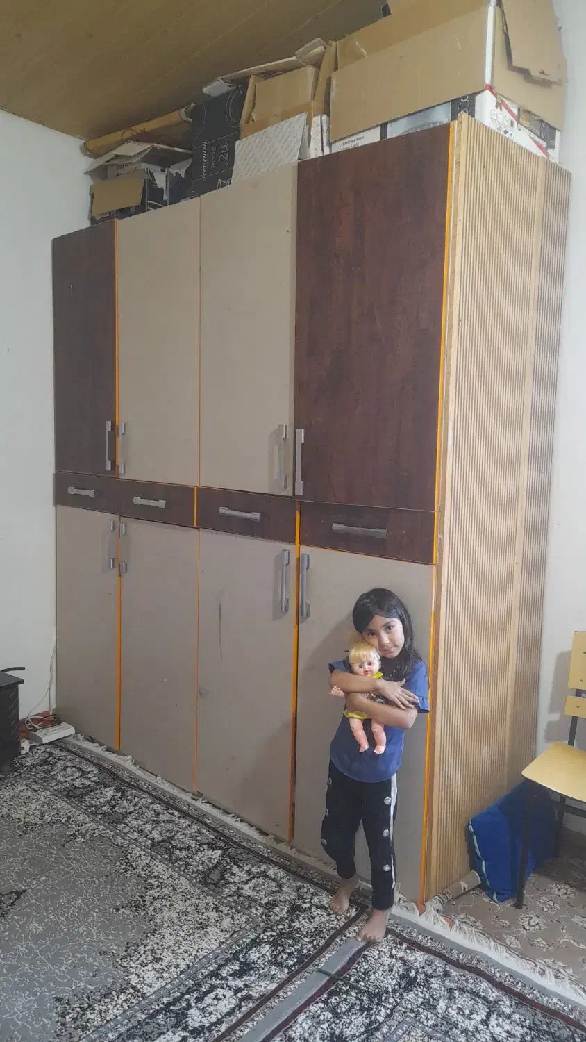 کمد دیواری|جاکفشی، کمد، دراور|کجور, |دیوار