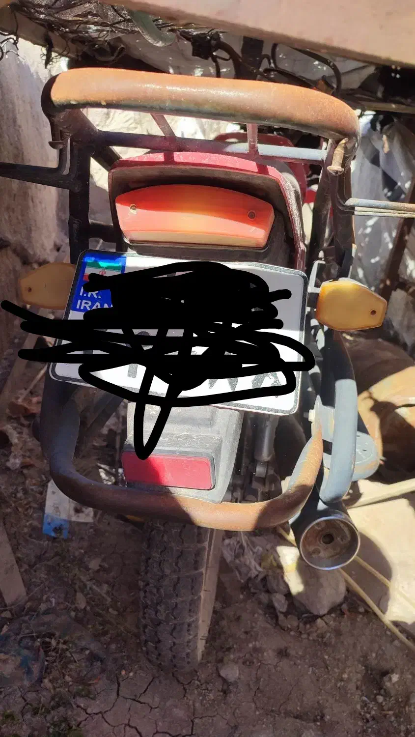 موتورسیکلت|موتورسیکلت|خاش, |دیوار