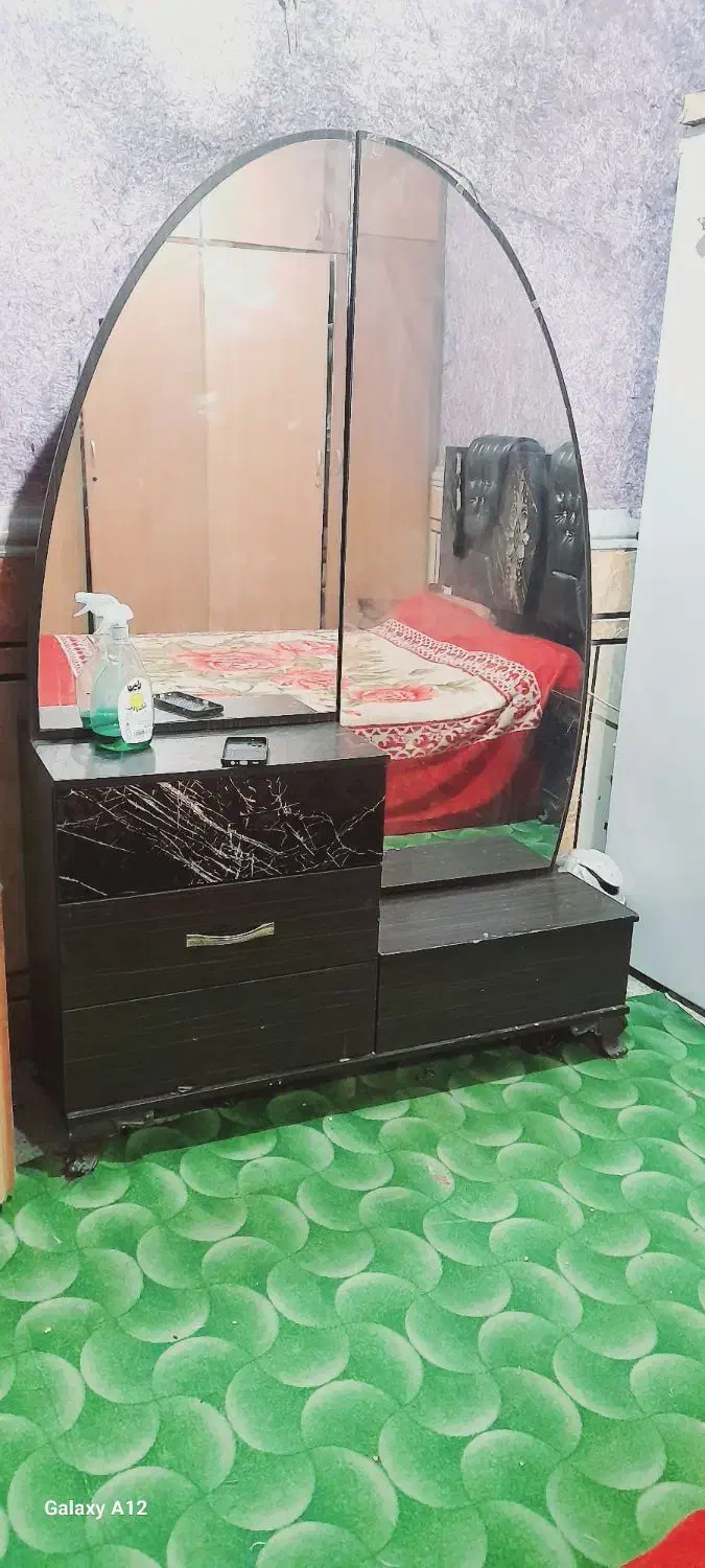 تخت خواب|تخت و سرویس خواب|کارون, |دیوار