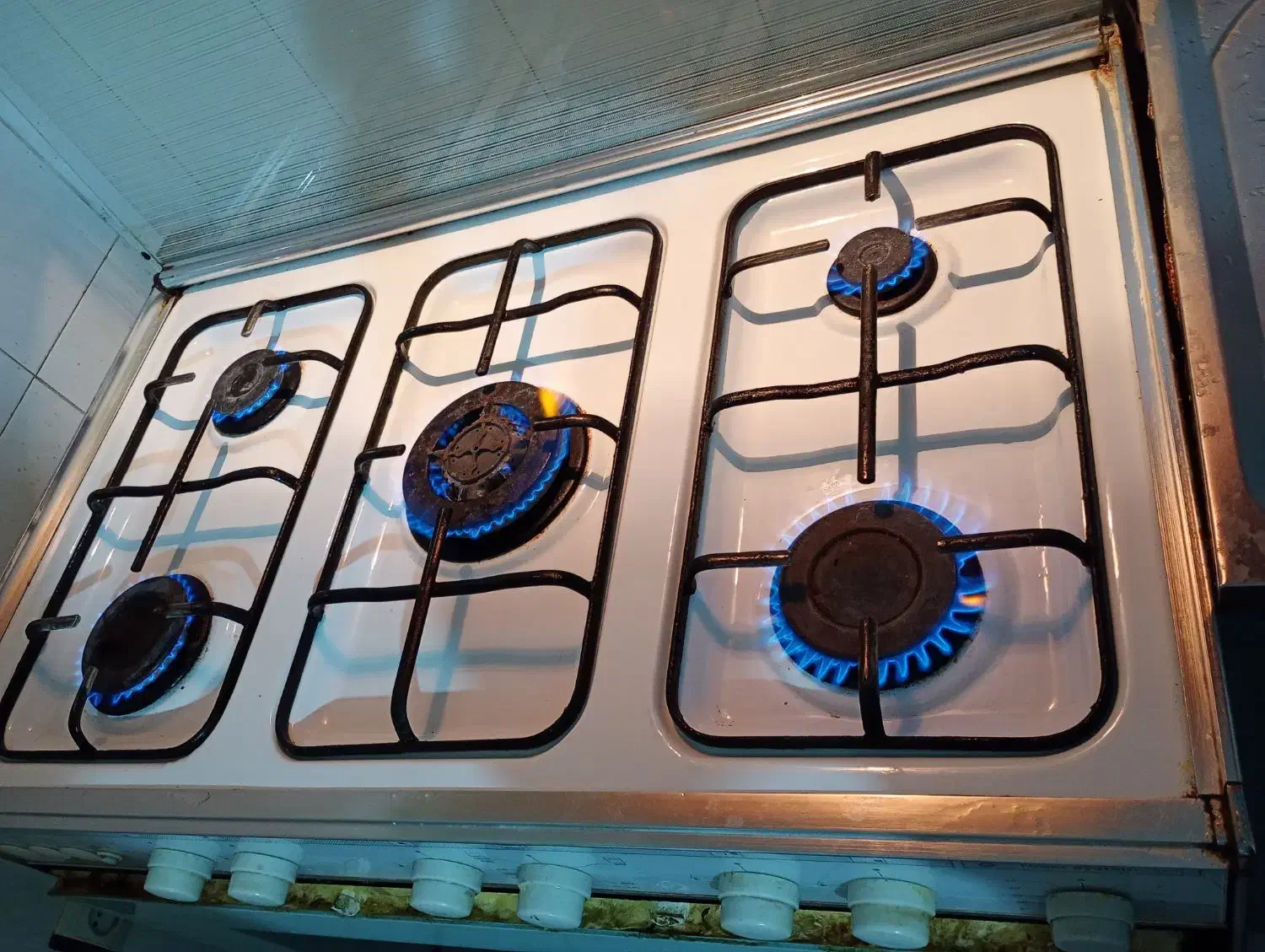 اجاق گاز پنج شعله|اجاق گاز و لوازم برقی پخت‌وپز|رشت, بازار|دیوار