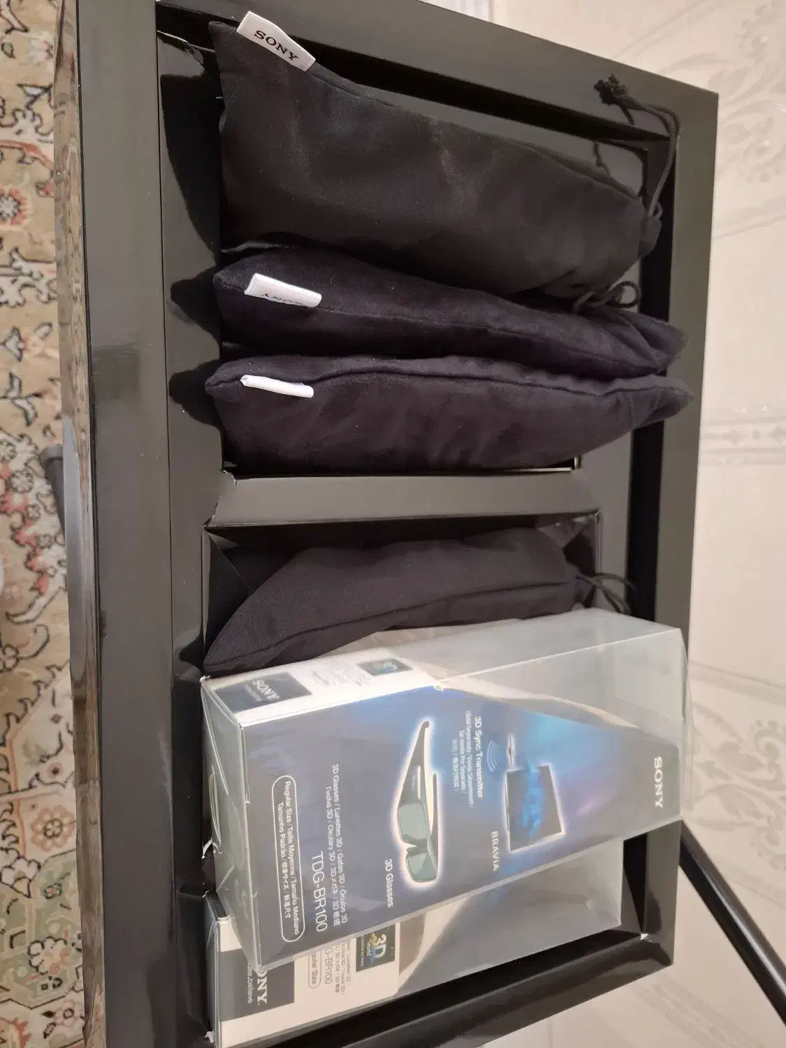 پک ۴ عدد عینک ۳ بعدی سونی اصلی|کنسول، بازی ویدئویی و آنلاین|رشت, گلسار|دیوار