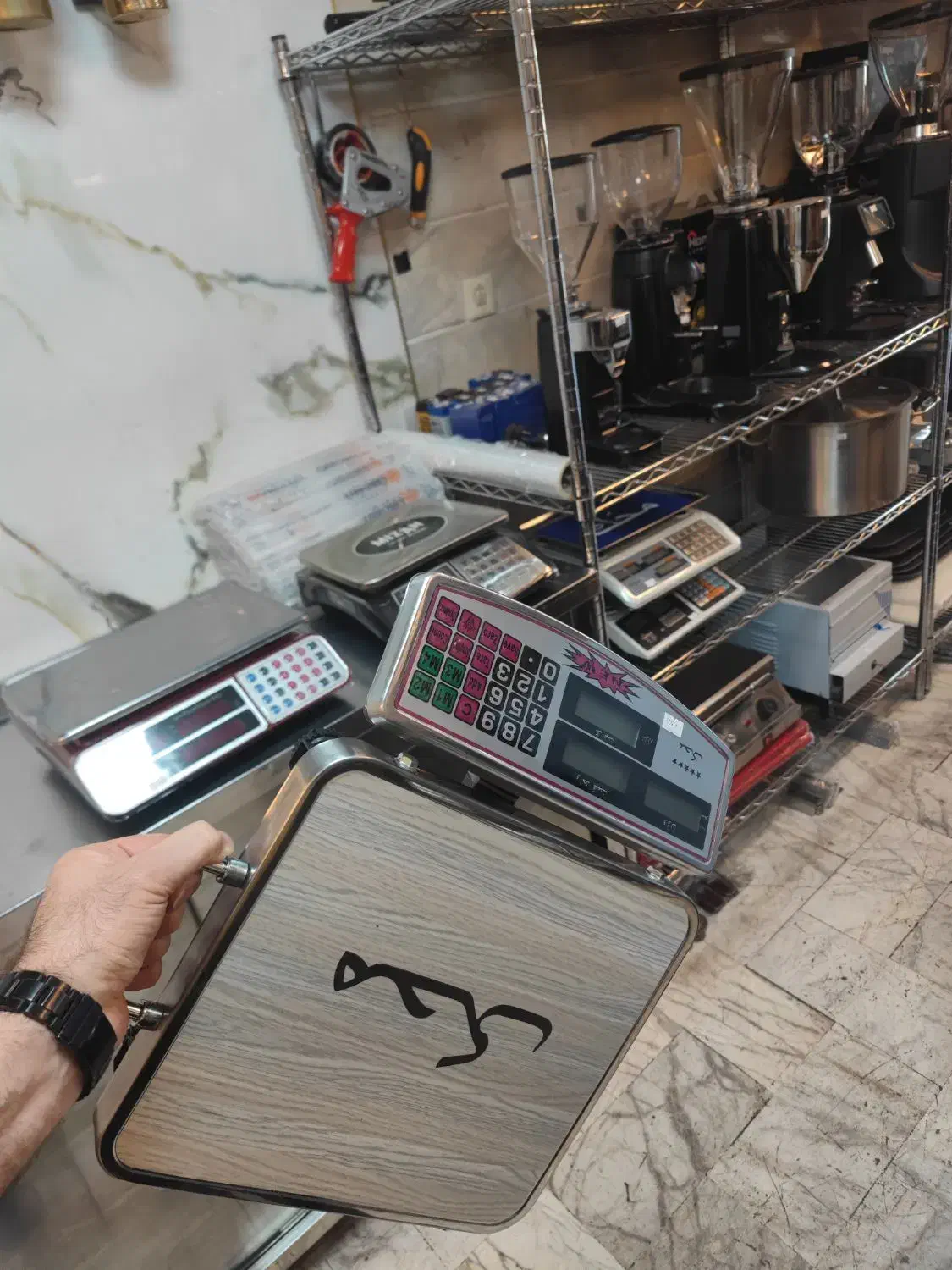 ترازو چینی شارژی محک بدون علمک 70 کیلویی|فروشگاه و مغازه|اندیشه, شهرک کوثر|دیوار