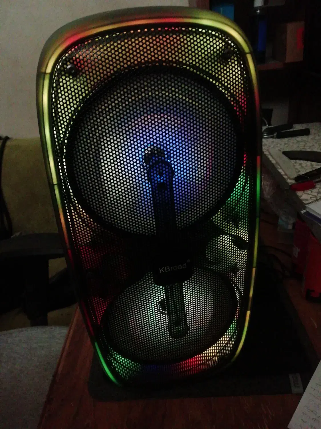 اسپیکر بلوتوثی قابل حمل ۴۵ سانتی بزرگ|پخشکننده همراه|قوچان, |دیوار