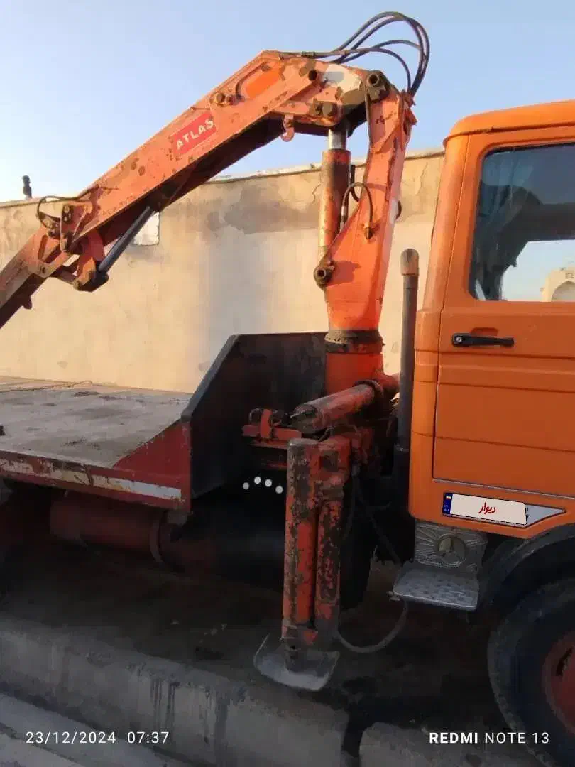 جرثقیل خاور مدل 62کارت سند جرثقیل|خودرو سنگین|شیراز, شیخ علی چوپان|دیوار