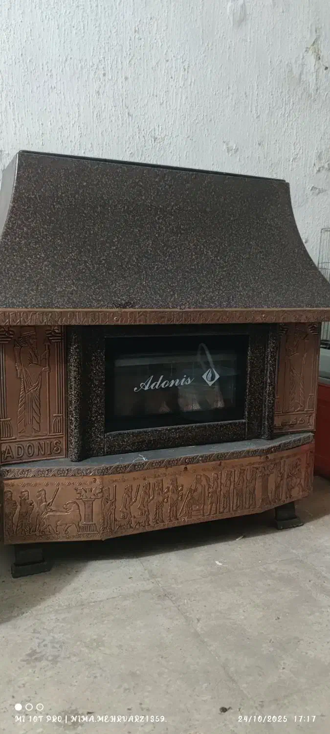 بخاری شومینه ای کاملا سالم درحدنونونو24000|بخاری، هیتر، شومینه|شیراز, شهرک گلستان|دیوار