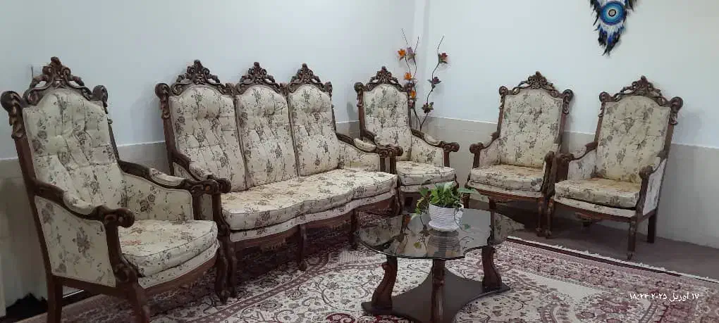 مبل سلطنتی|مبلمان خانگی و میز عسلی|بروجن, |دیوار