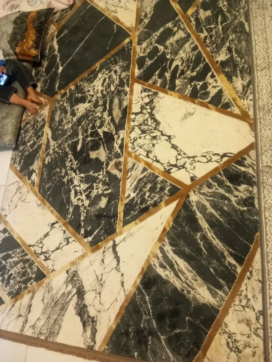 دو عدد فرش چهار متری در حد نو|فرش|کرج, حصارک پایین|دیوار