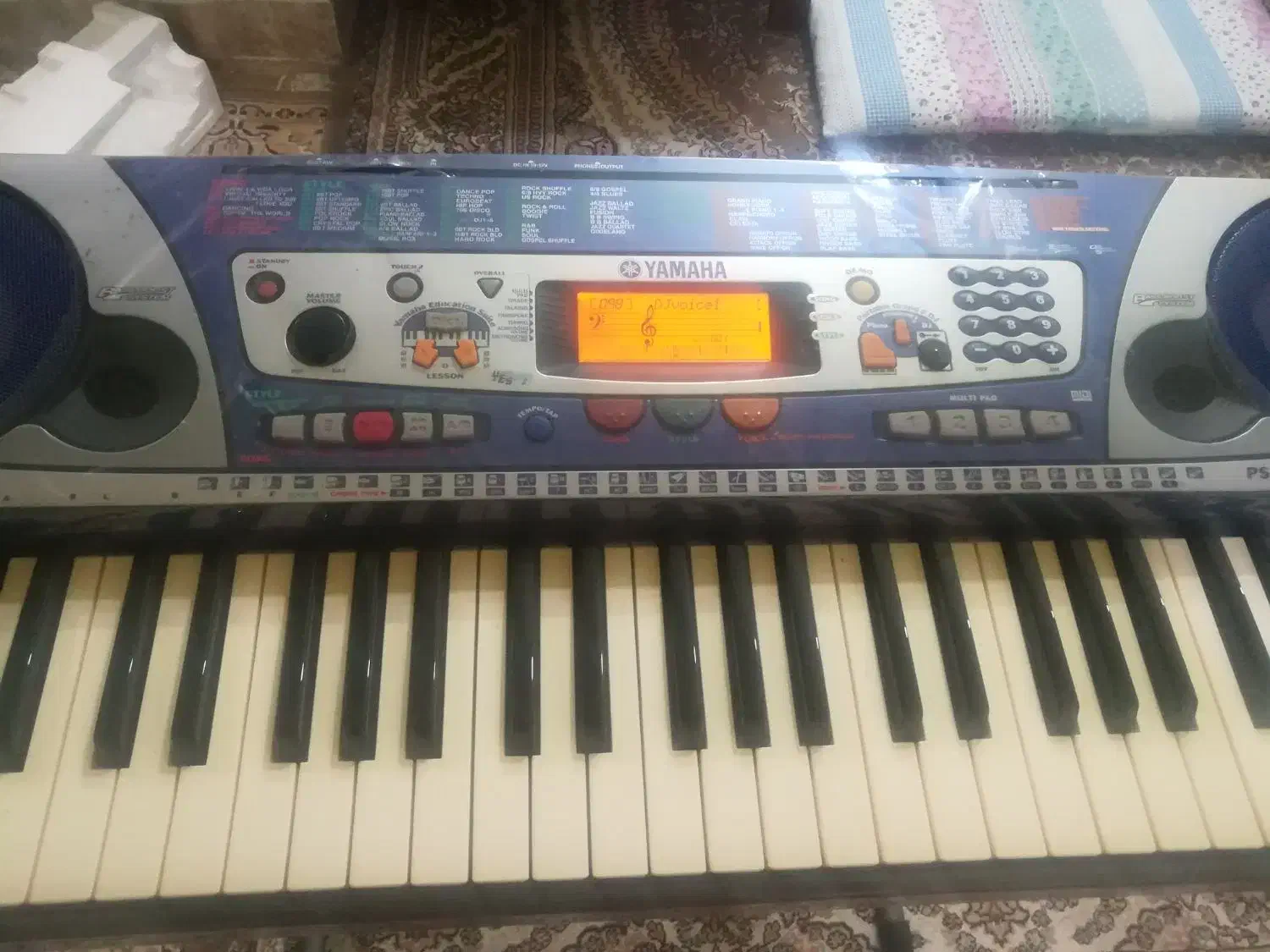 کیبورد یاماها PSR260|پیانو، کیبورد، آکاردئون|گرگان, |دیوار
