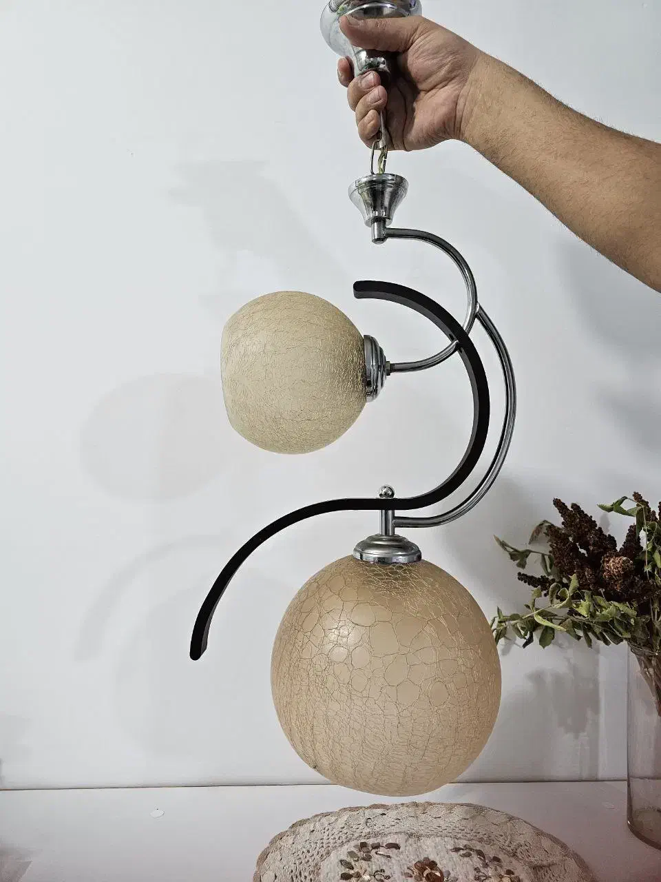 لوستر آویز سقفی سالم سالم|لوستر و چراغ آویز|کرمانشاه, |دیوار