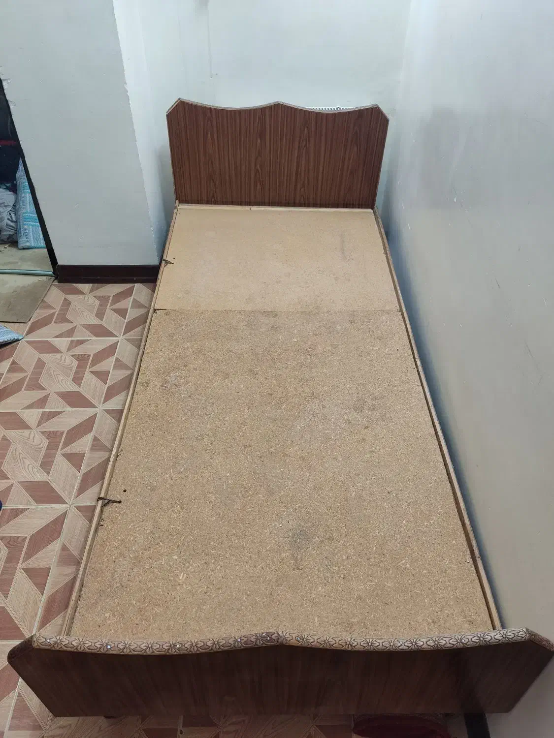 نخواب تکنفره به همراه تشک|تشک تختخواب|کرمان, |دیوار