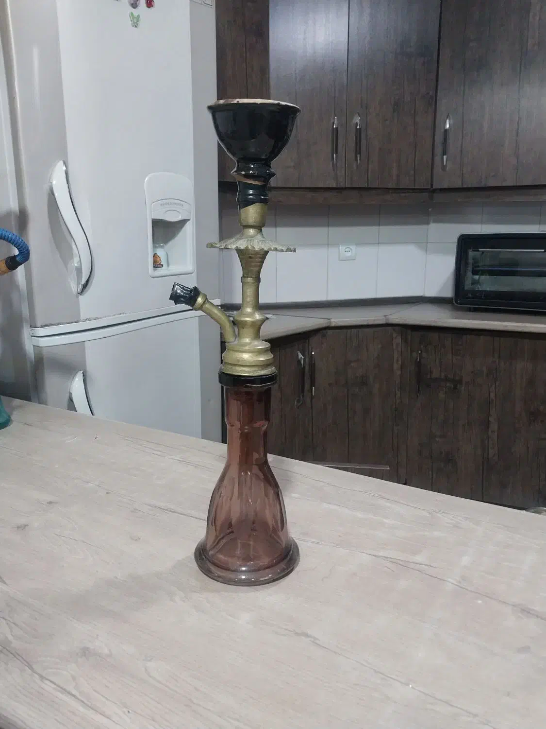 قلیون پایه برنجی|کلکسیون و سرگرمی|اسلامشهر, شهرک قائمیه|دیوار