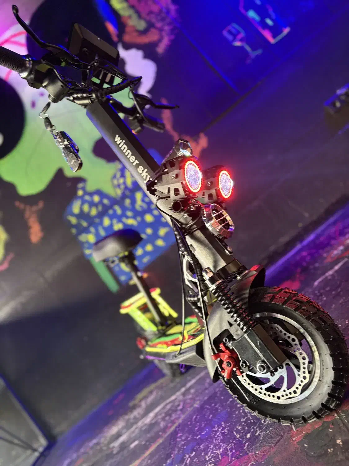 اسکوتر برقی فول winner sky W5 RGB|دوچرخه، اسکیت، اسکوتر|شیراز, سینما سعدی|دیوار