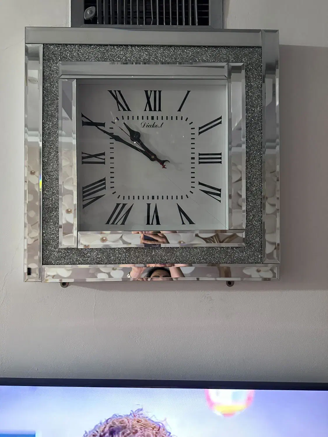 ساعت دیواری تمام کریستال|ساعت دیواری و تزئینی|اندیشه, اندیشه فاز ۱|دیوار