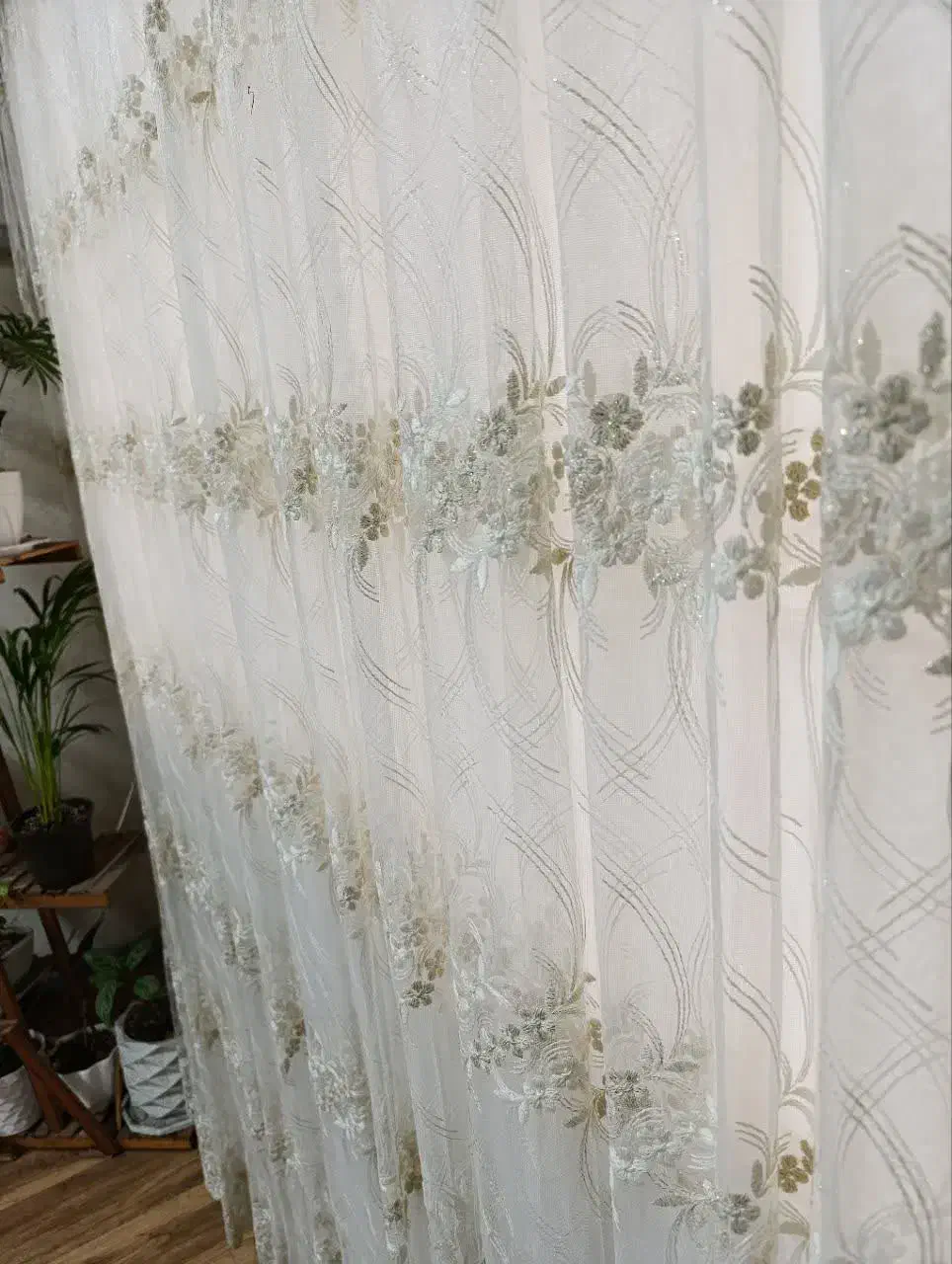 پرده پذیرایی در حد نو|پرده، رانر، رومیزی|آستانه اشرفیه, |دیوار