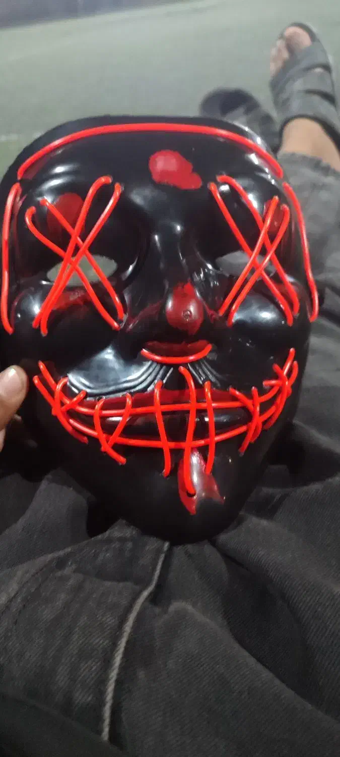 ماسک لامپ دار|کلکسیون و سرگرمی|داراب, |دیوار