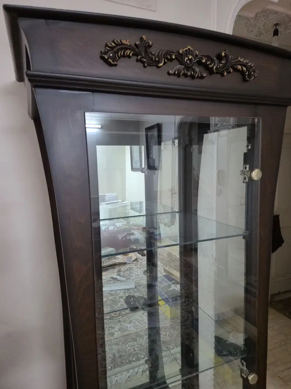 ویترین نو حتی مناسب جهیزیه|بوفه، ویترین، کنسول|اصفهان, شیخ اشراق|دیوار