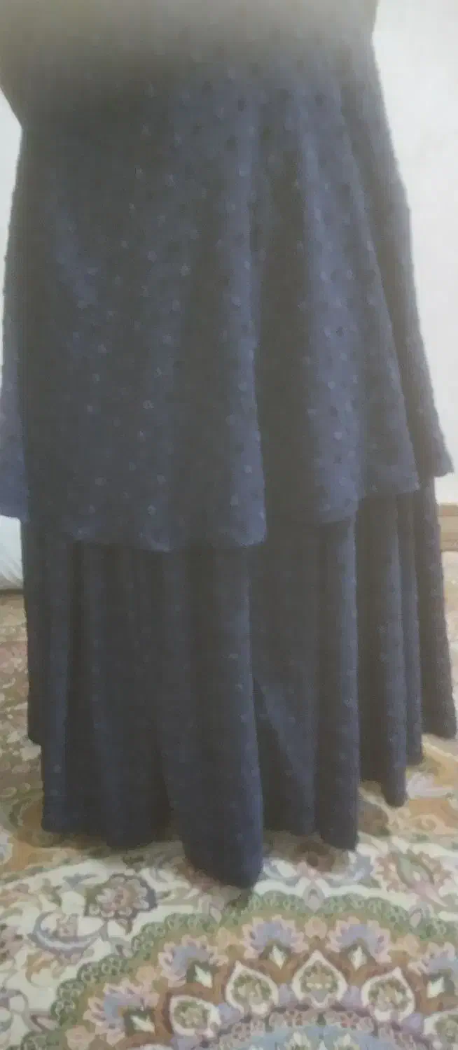 لباس محلی سورمه ای رنگ|لباس|پیرانشهر, |دیوار