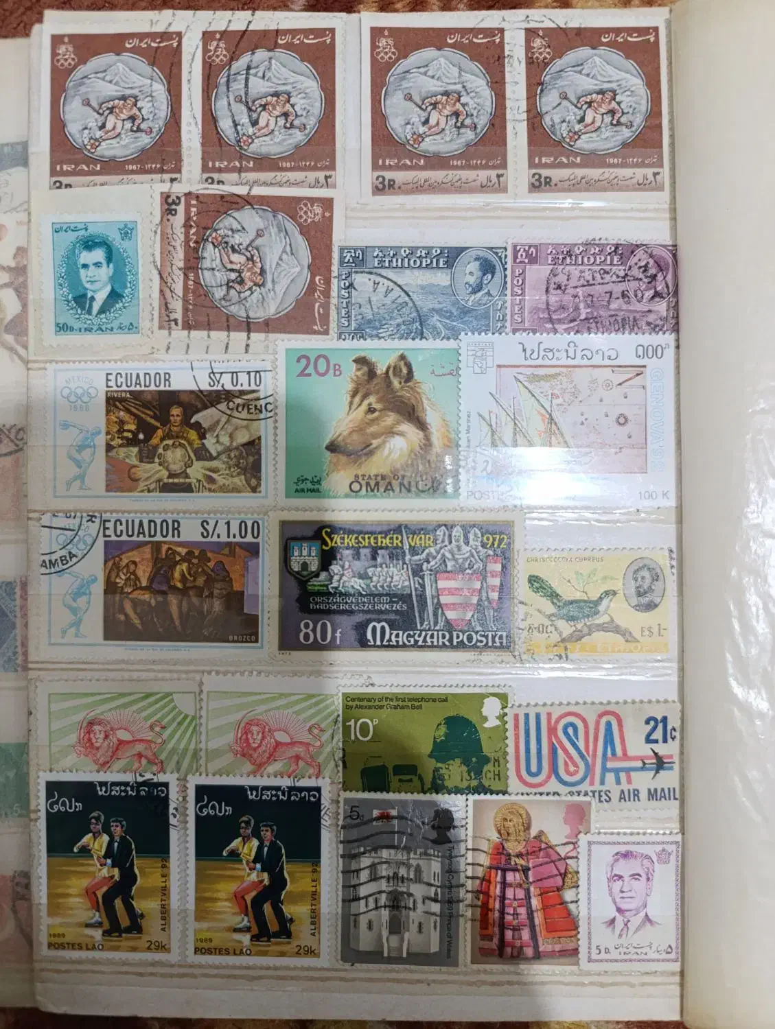 تمبر واسکناس کلکسیونی|کلکسیون سکه، تمبر، اسکناس|تهران, هفده شهریور|دیوار